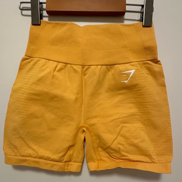 COPY - Viral yellow gymshark shorts - Picture 1 of 2